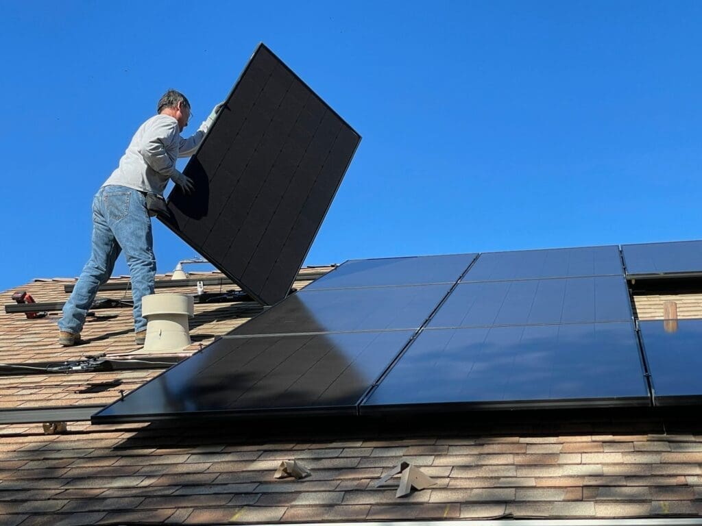 Zonnepanelen schoonmaken
