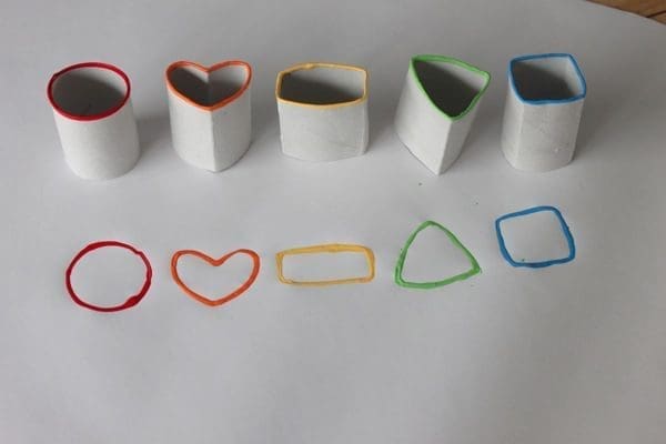 Paper Roll Shape Stamps | Mama Papa Bubba