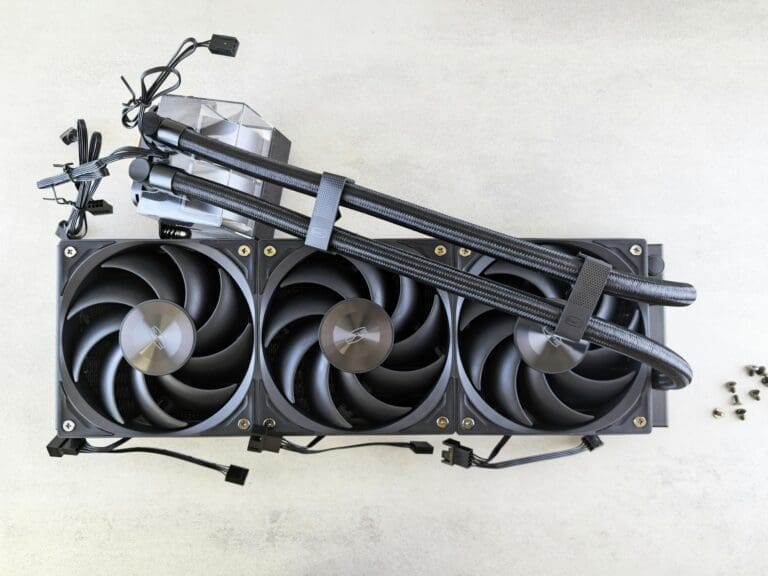 Radiator ventilator.