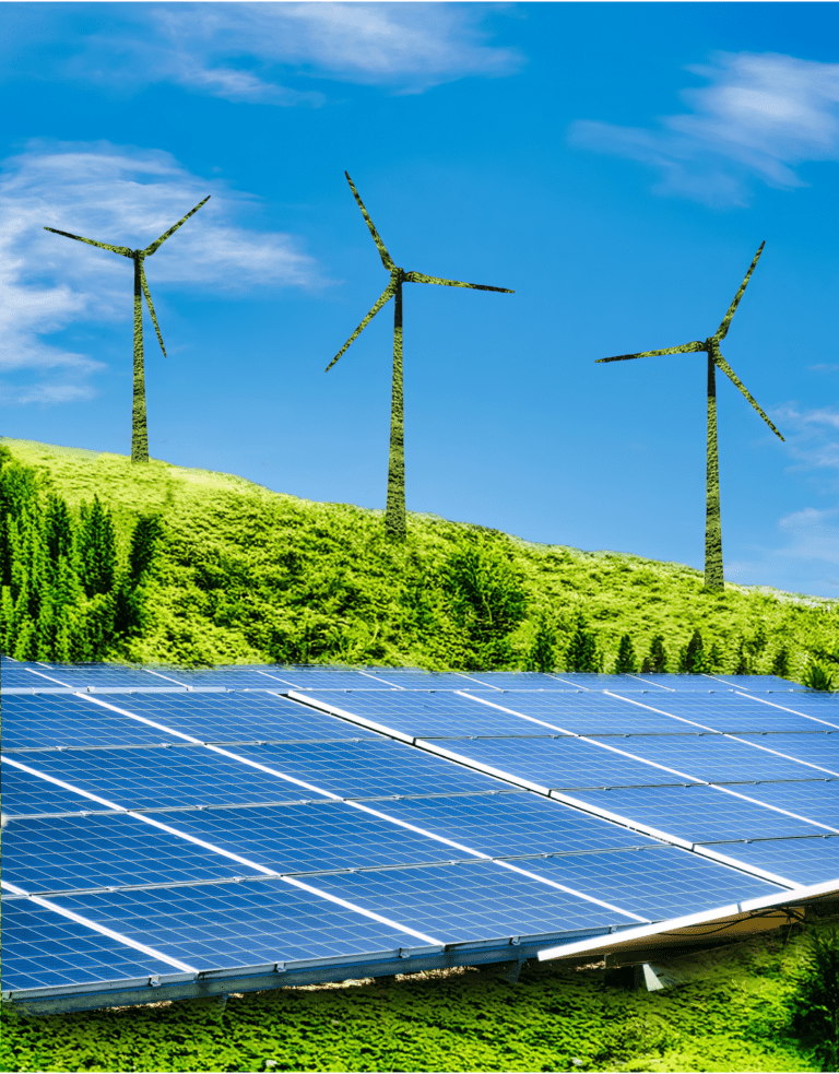 Duurzame energiebronnen.