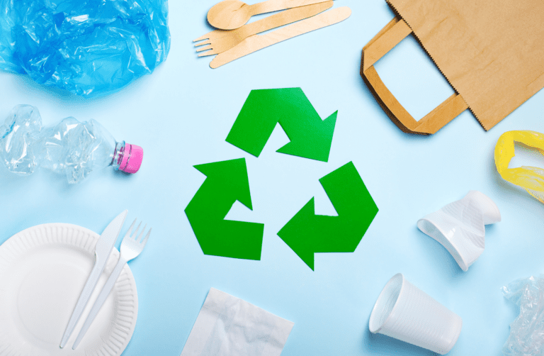 Afvalbeheer en recycling.