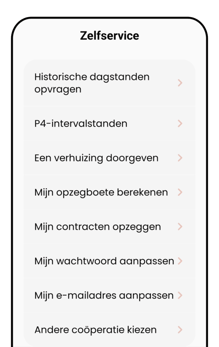 zelfservice