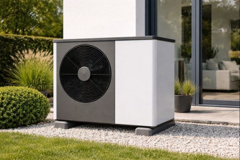 Warmtepomp met radiatoren